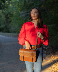 Maren Medium Satchel Grit Mercantile