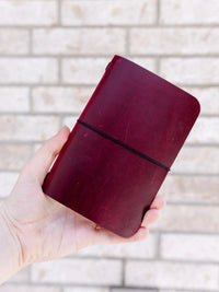 Leather Journal Cover Grit Mercantile