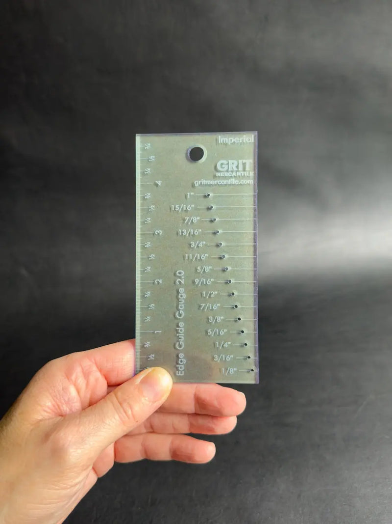 Small Seam Guide Ruler Sewing Seam Guide Ruler - Grit Mercantile
