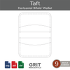 Small Bifold Wallet Digital Pattern SVG PDF DXF | Taft