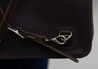 Thomas Large Satchel Briefcase Backpack Grit Mercantile