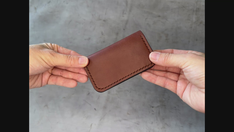 Leather Business Card Holder | Keegan